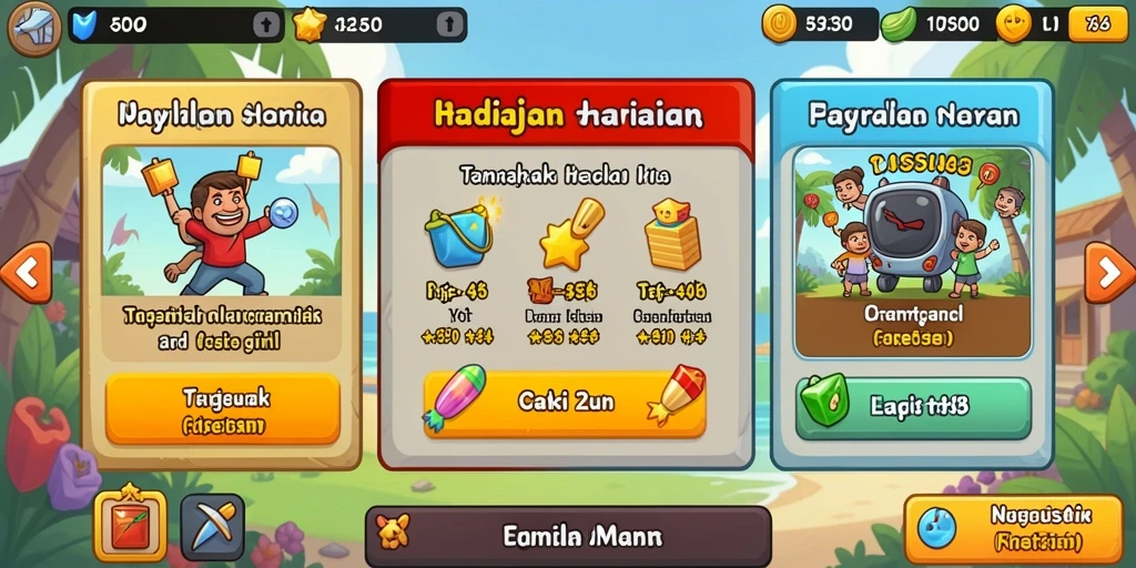 Keseruan bermain dengan teman-teman secara online.