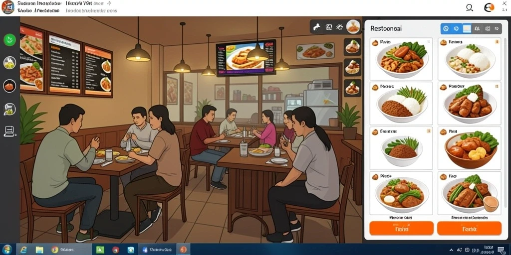 Visual menakjubkan yang menambah keseruan permainan.