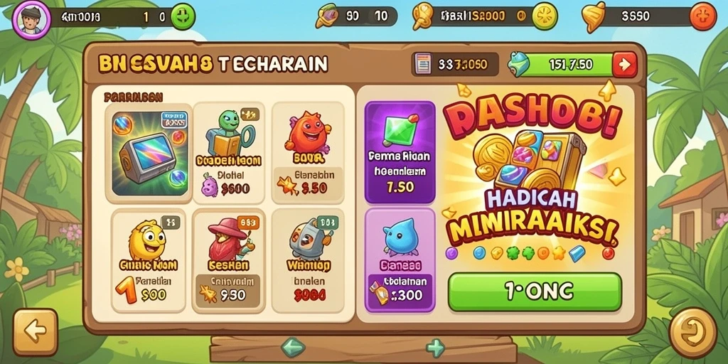 Pengalaman bermain yang seru dan adiktif.