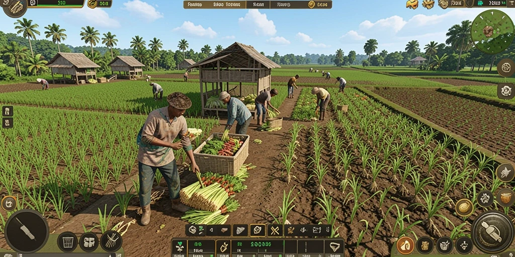 Momen seru saat bermain dengan teman secara online.
